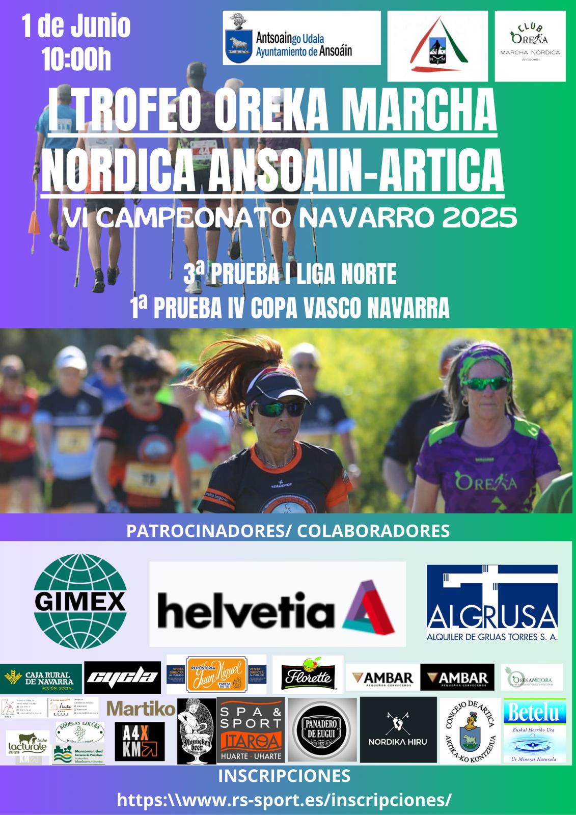 CAMPEONATO NAVARRO MARCHA N&Oacute;RDICA